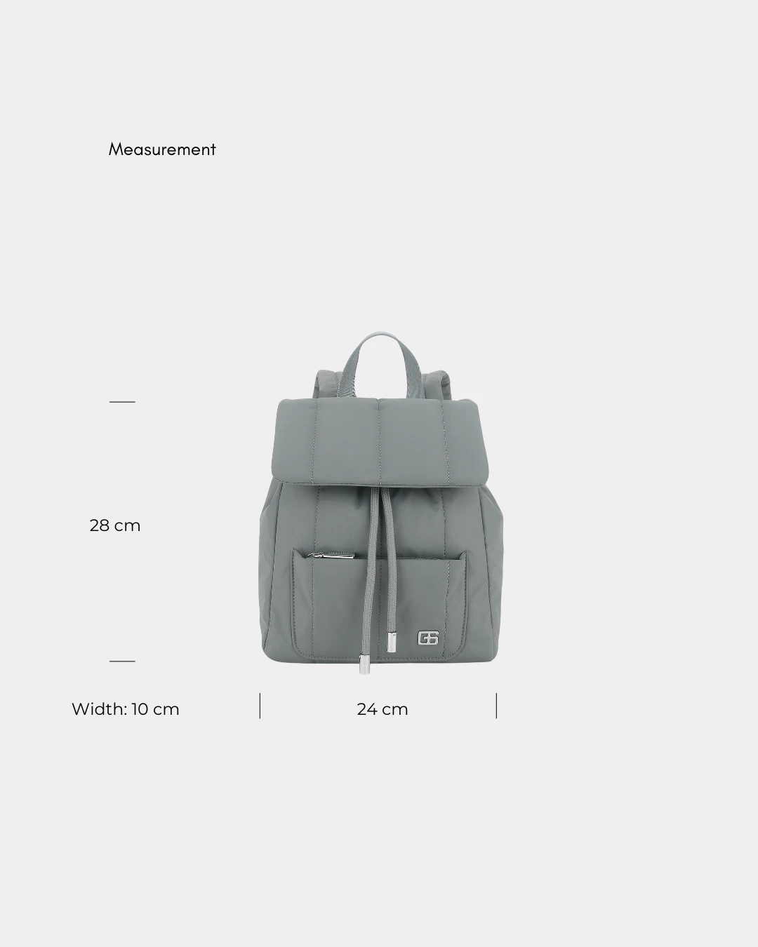 Ollie Puffer New Nylon Backpack (Brown) - Image 5