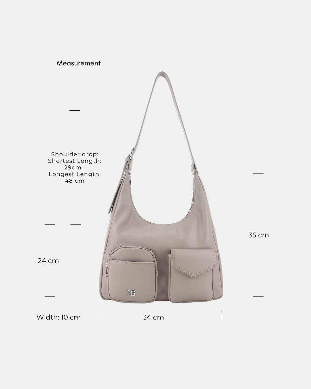 Koda Hobo Bag (Peanut) - Image 7