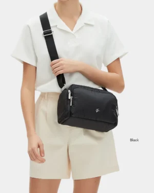 Elda Nylon Puffer Sling Bag