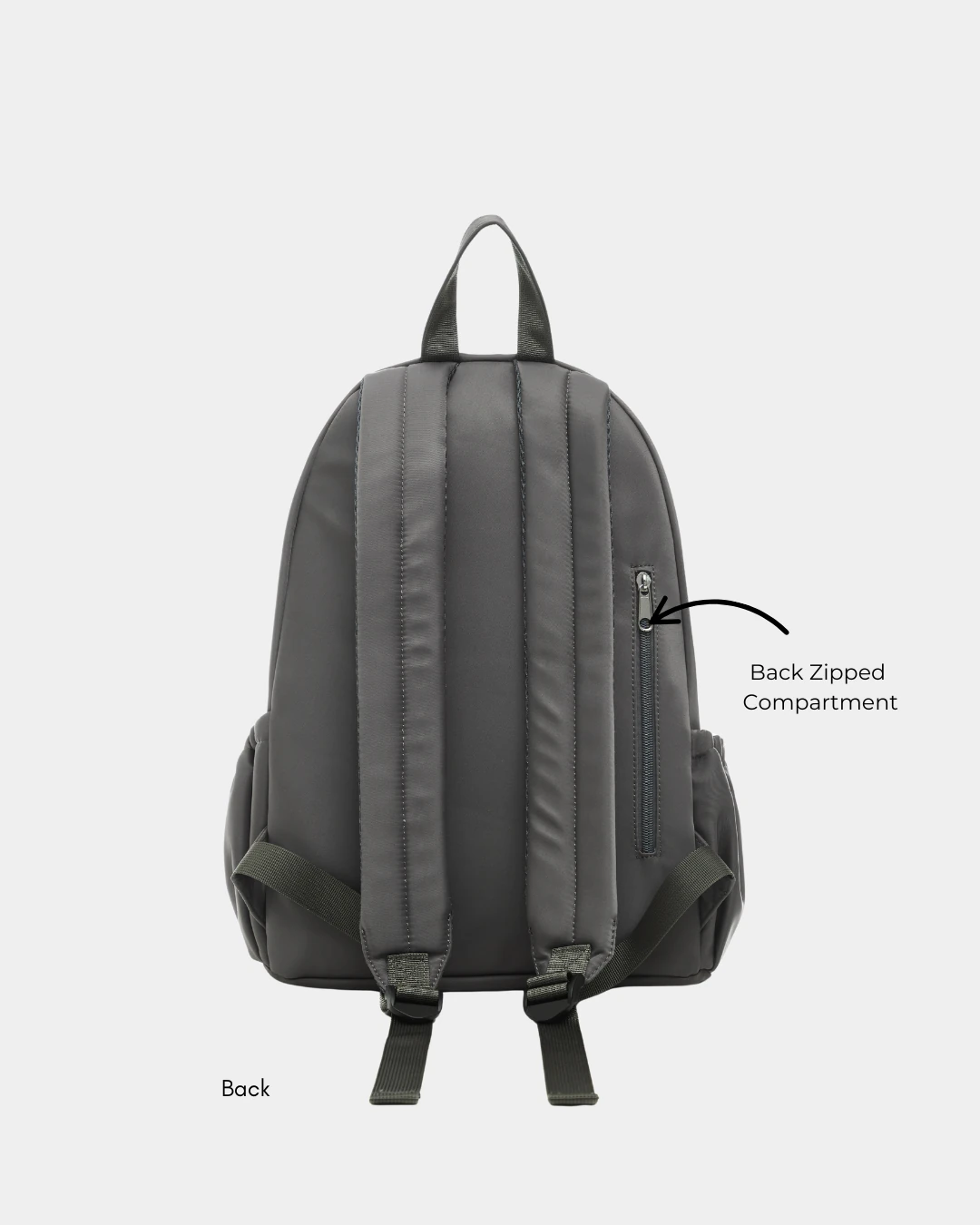 Kaylie Nylon Backpack (Pink) - Image 5