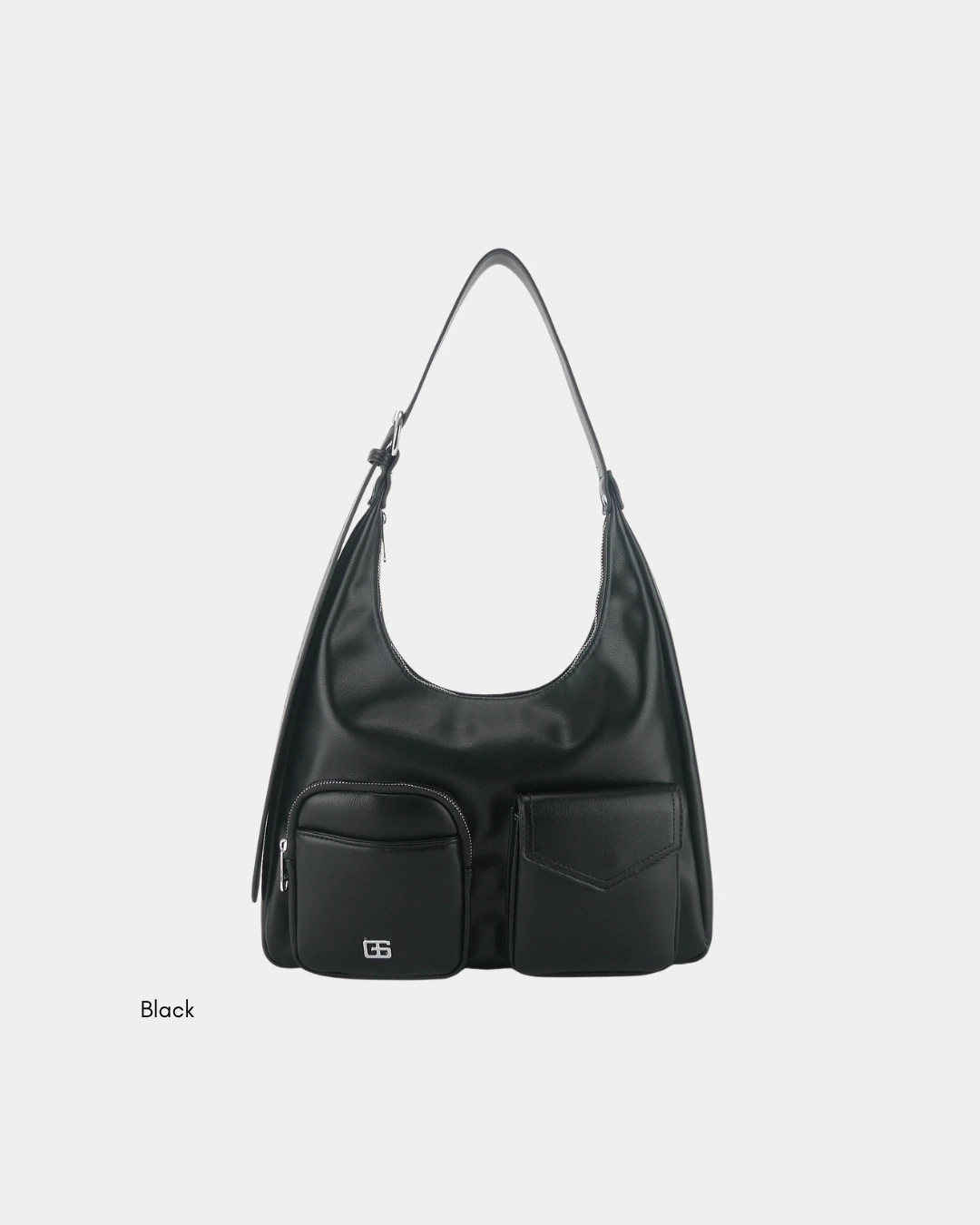 Koda Hobo Bag (Black) - Image 9