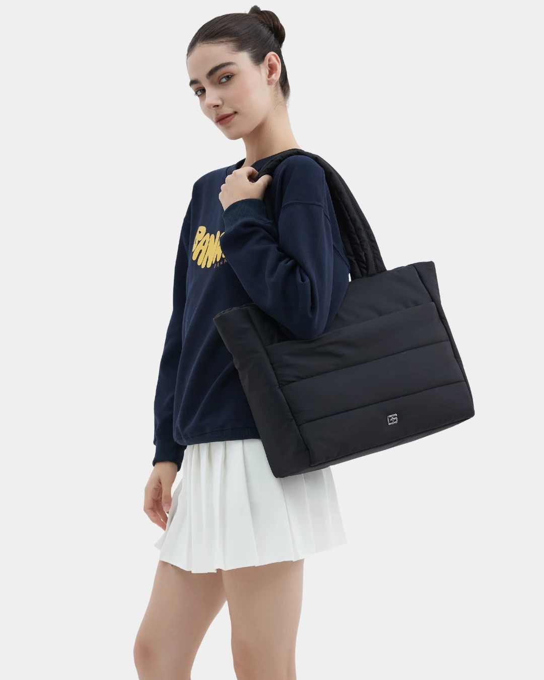 Dallas V3 Puffer Tote (Black)