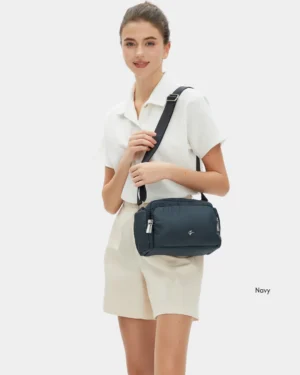 Elda Nylon Puffer Sling Bag
