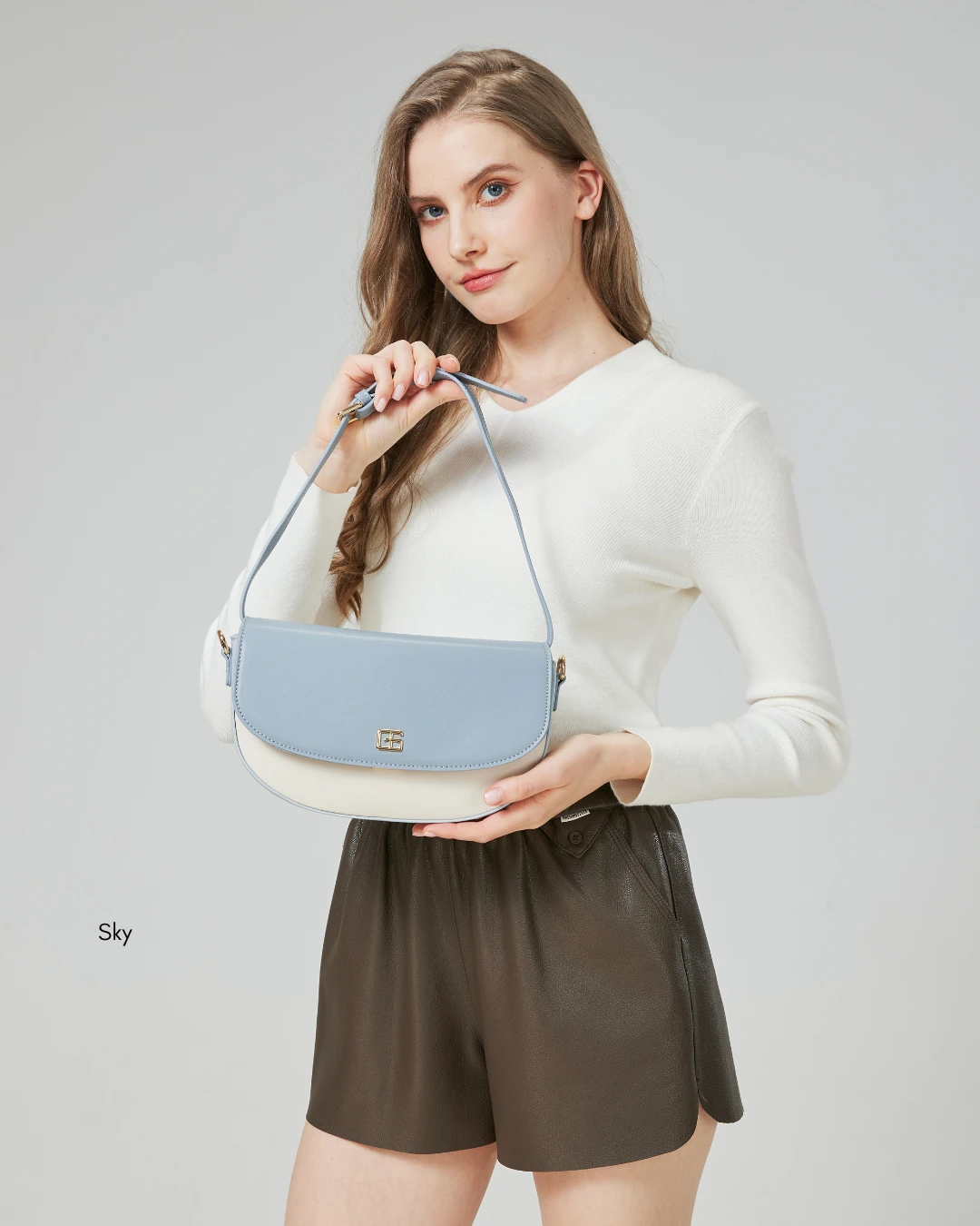Alza Shoulder Sling Bag (Latte) - Image 14