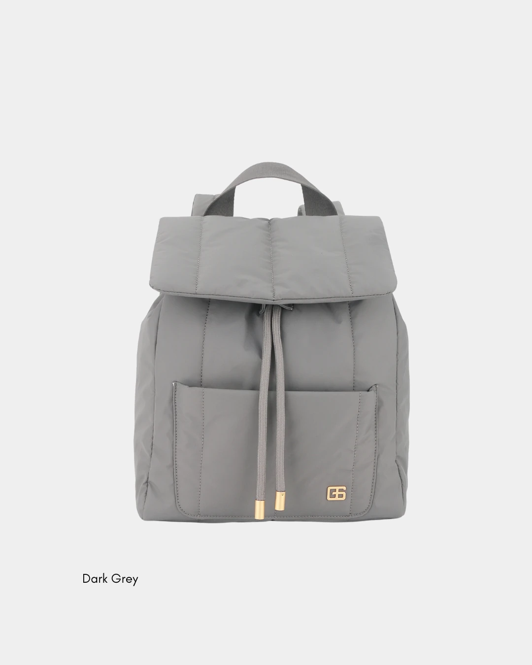 Leonda Puffer New Nylon Backpack A4 Sized (Black) - Image 8