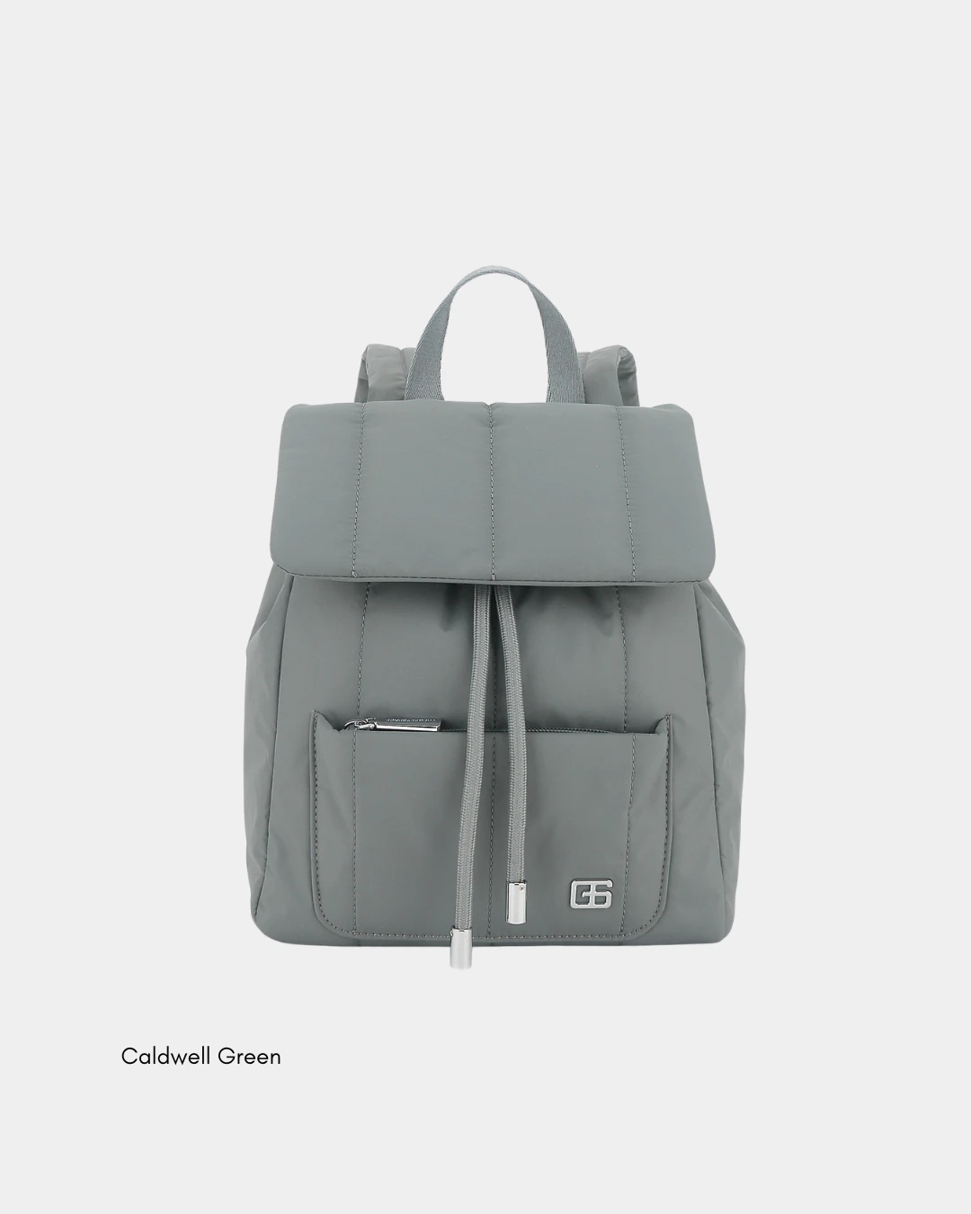 Ollie Puffer New Nylon Backpack (Brown) - Image 9