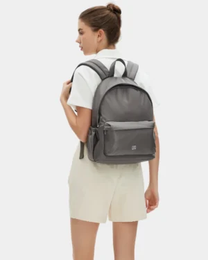 Kaylie Nylon Backpack (Grey)