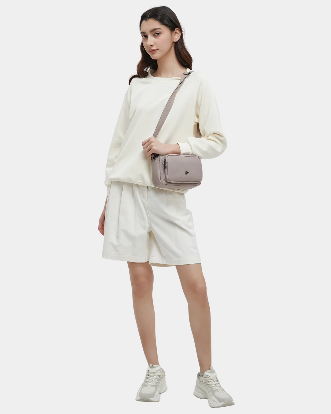 Lior Nylon Sling Bag (Rose) - Image 3