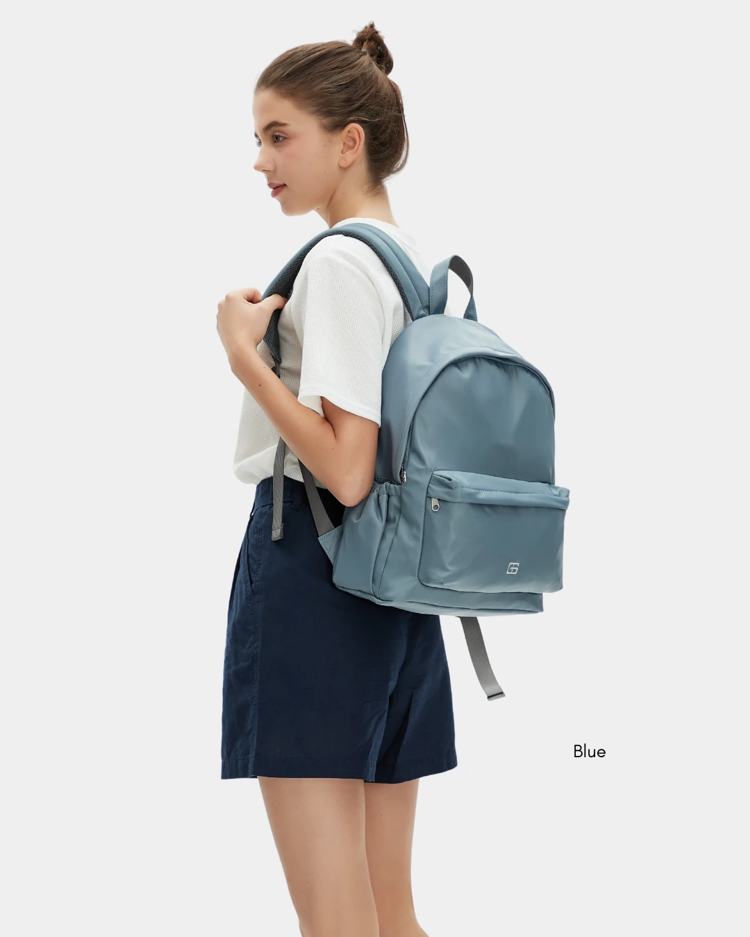 Kaylie Nylon Backpack (Pink) - Image 10