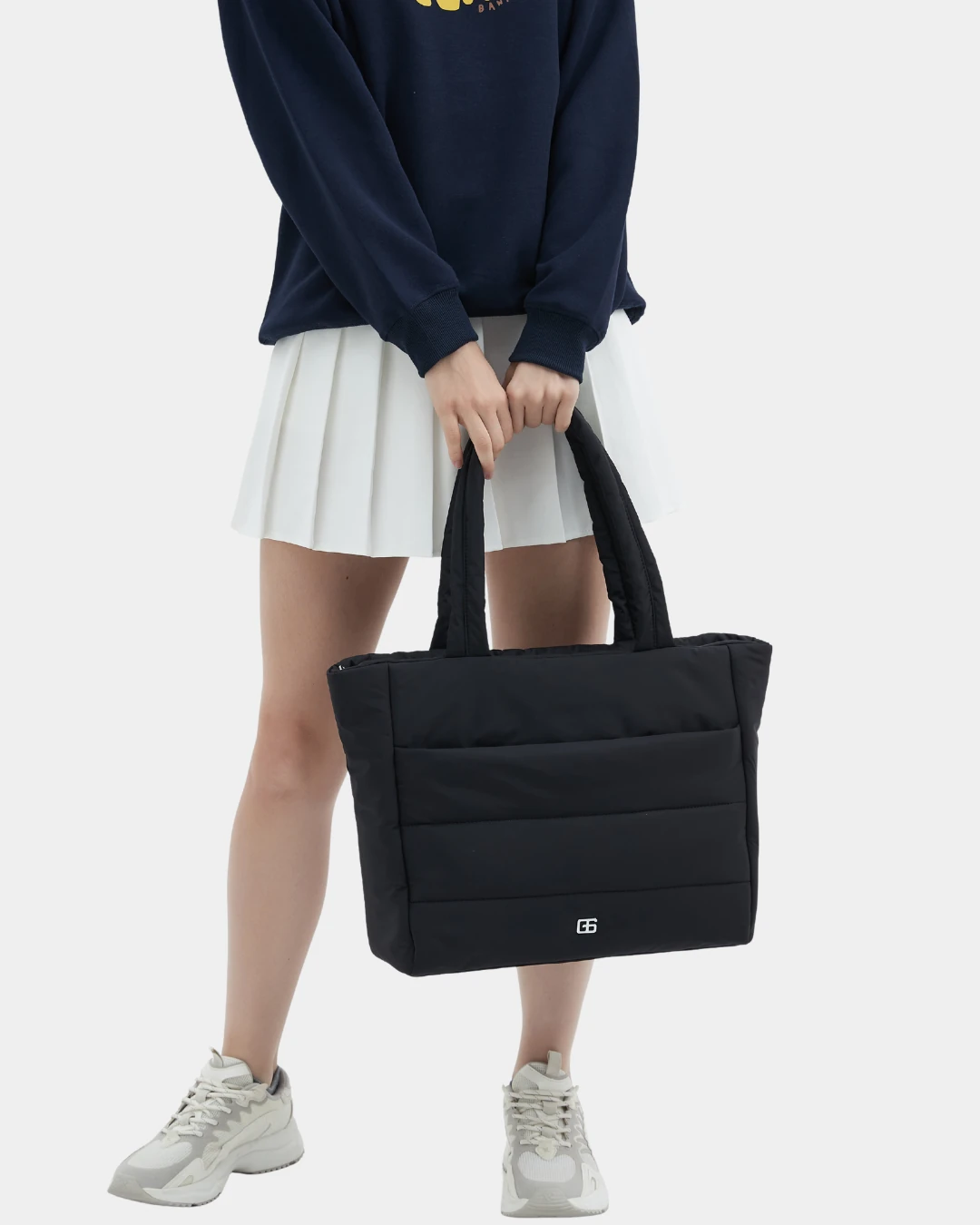 Dallas V3 Puffer Tote (Black) - Image 6