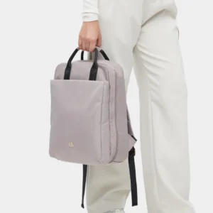 Emery Nylon Backpack (Rose Mauve)