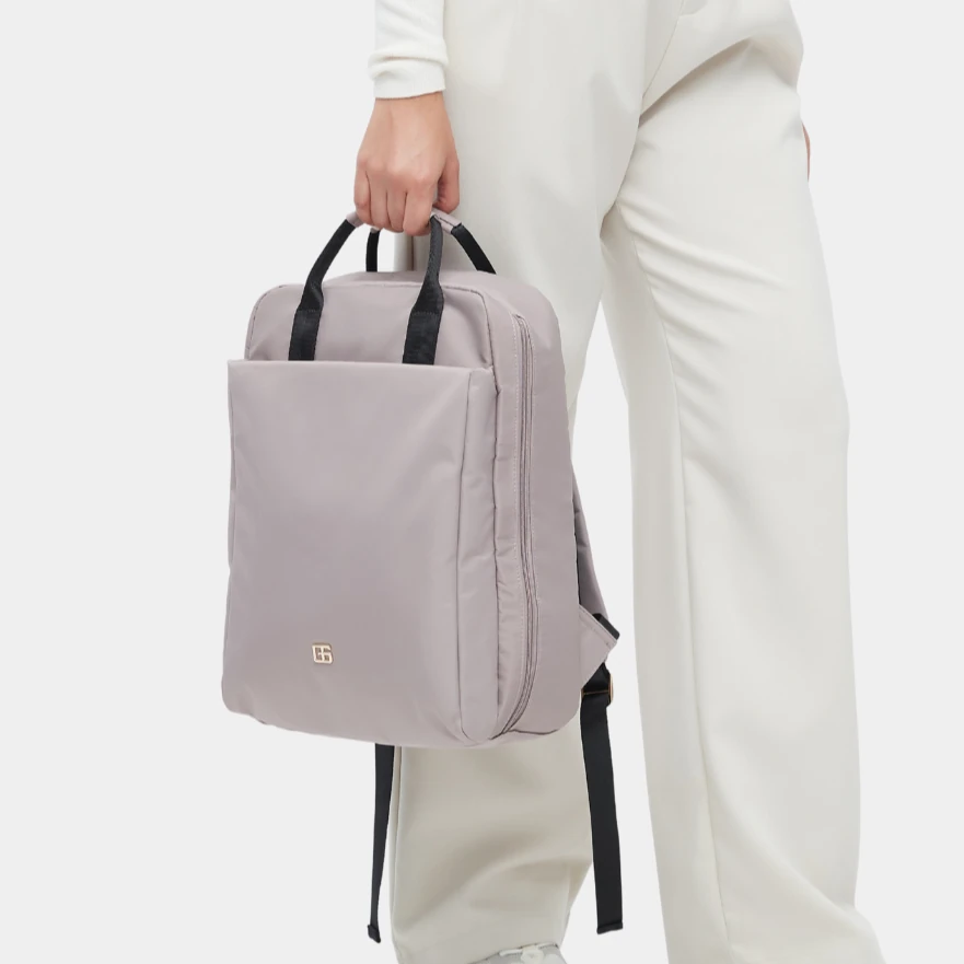 Emery Nylon Backpack (Rose Mauve)