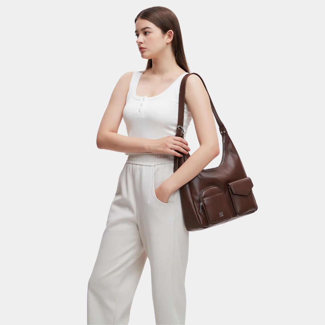 Koda Hobo Bag (Chocolate) - Image 3