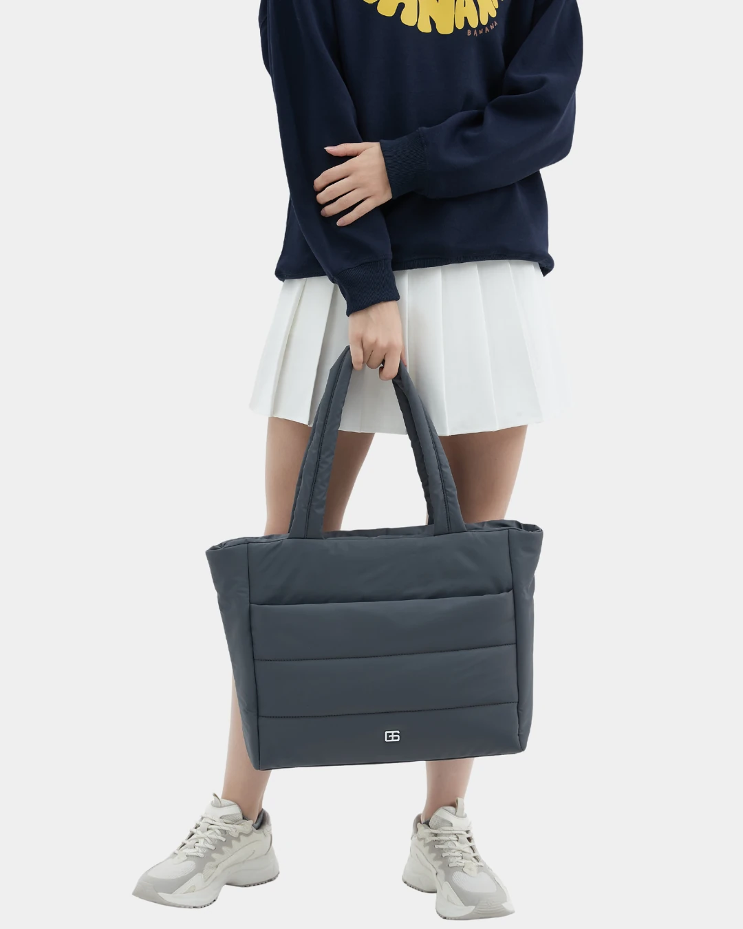 Dallas V3 Puffer Tote (Dark Grey) - Image 6
