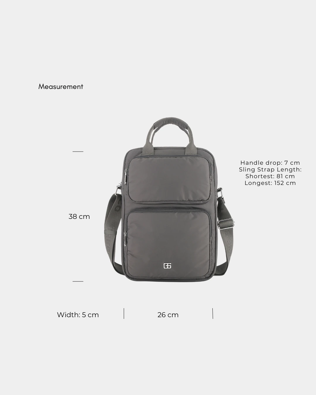 Logan Puffer Laptop Bag (Black) - Image 4
