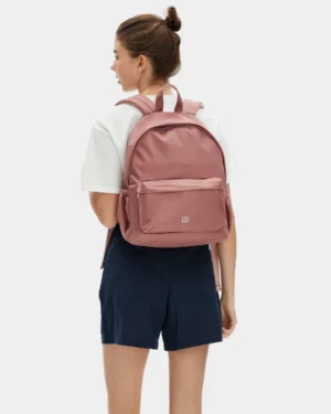 Kaylie Nylon Backpack (Pink)