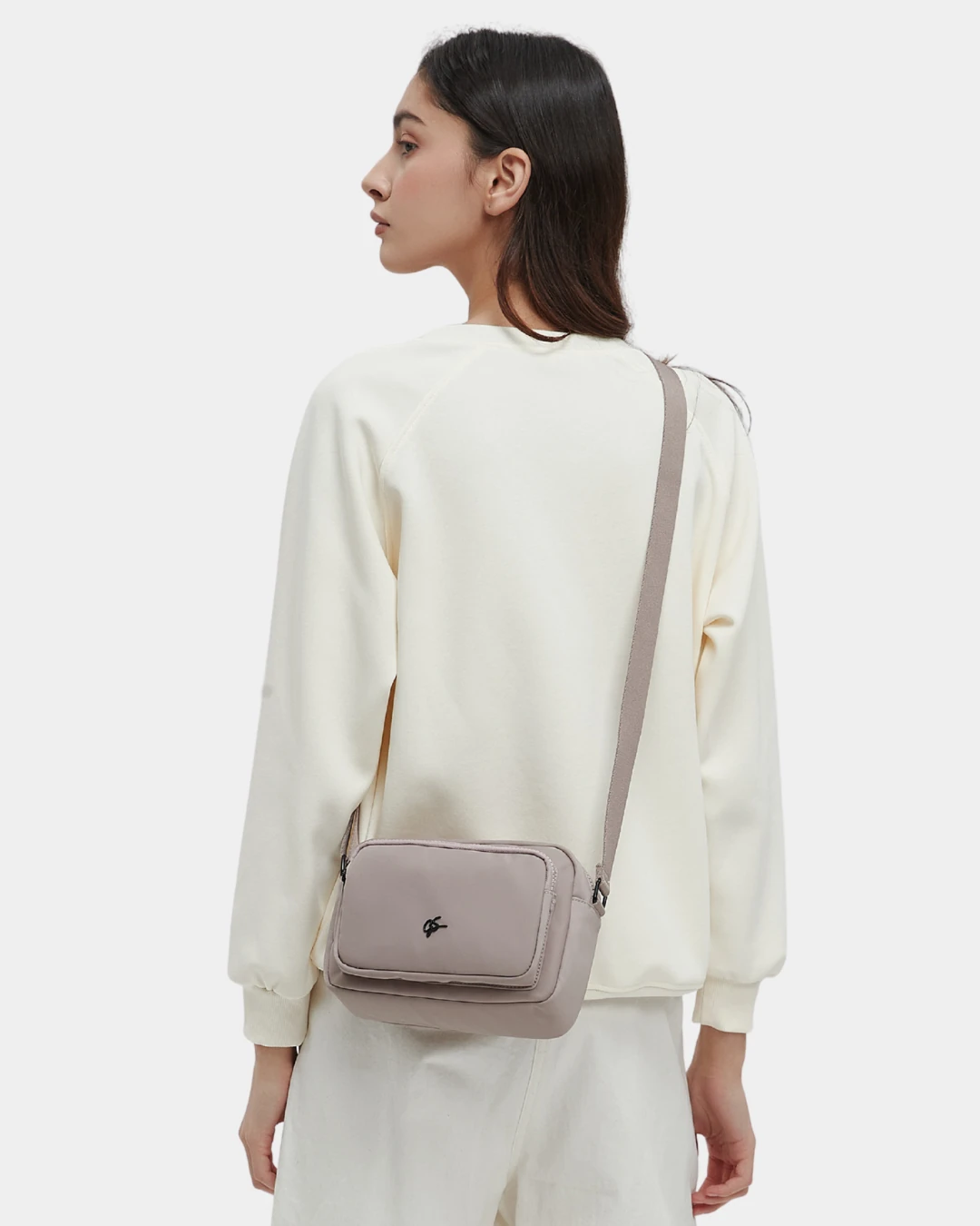 Lior Nylon Sling Bag (Rose) - Image 2