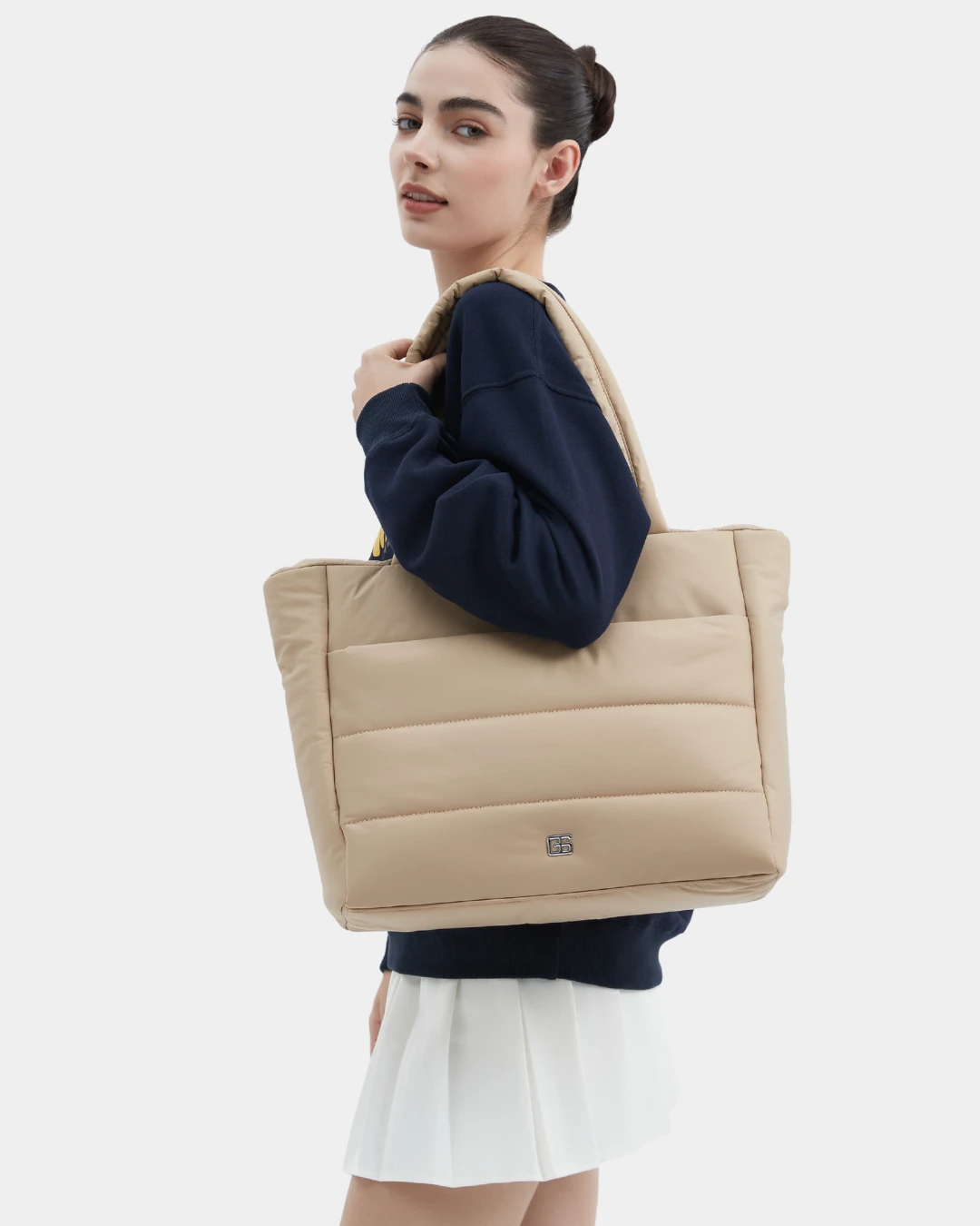 Dallas V3 Puffer Tote (Brown)