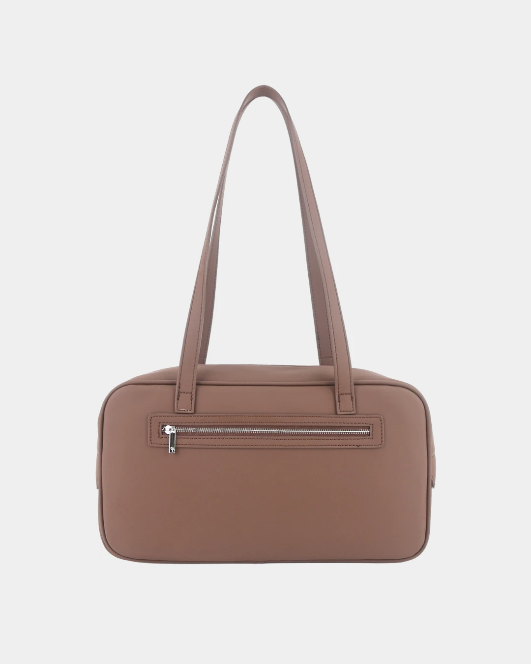Martine 32 Baguette Shoulder Bag (Cadet Grey) - Image 9