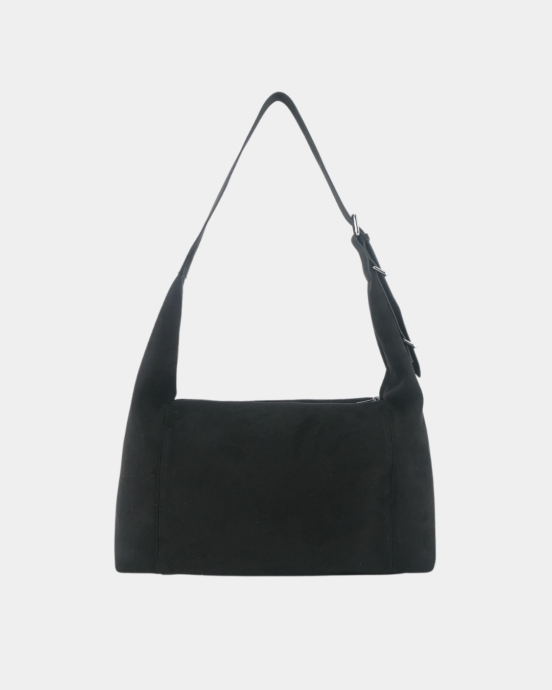 Elowen Suede Hobo Bag (Black) - Image 2