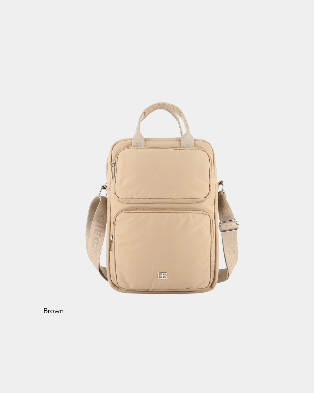 Logan Puffer Laptop Bag (Ash Blue) - Image 11