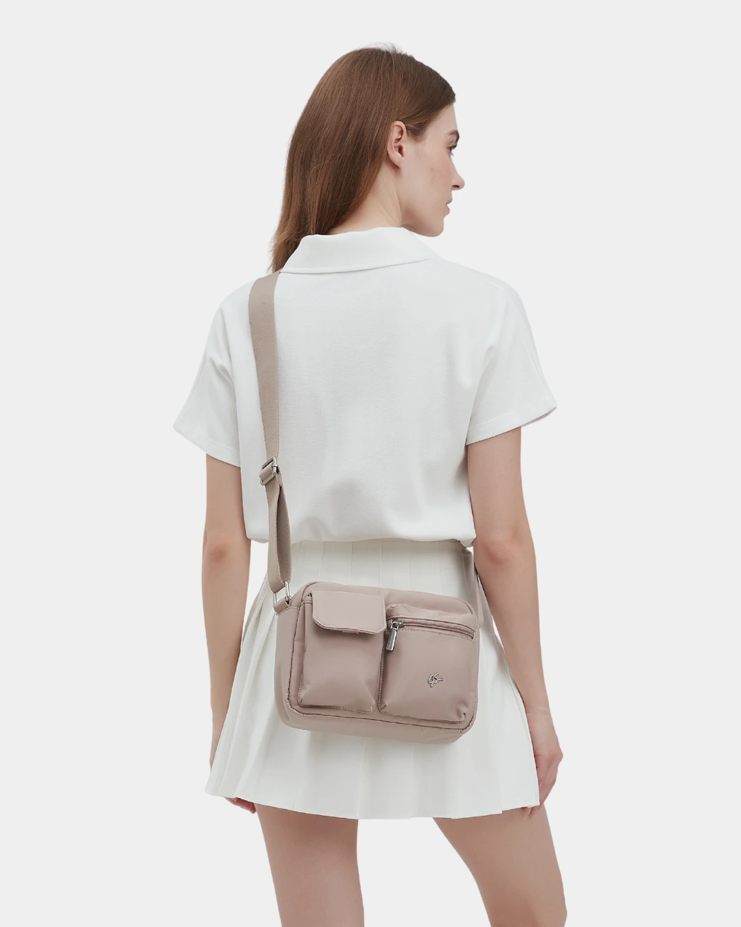 Zeon Nylon Sling Bag (Rose) - Image 6