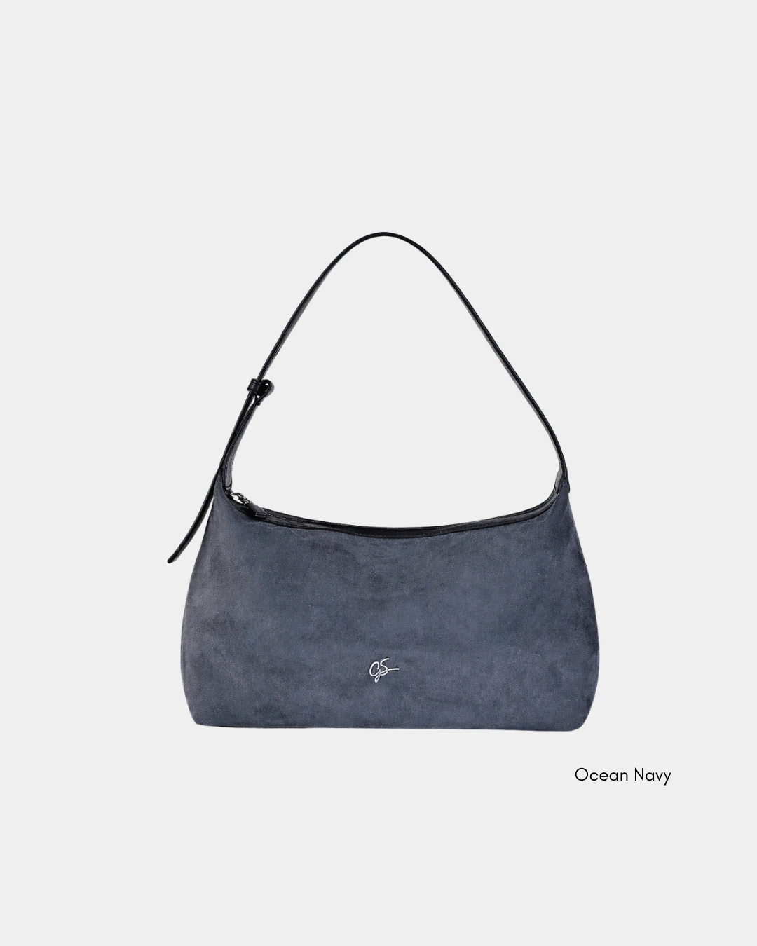 Capri Suede Shoulder Carry (Black) - Image 7