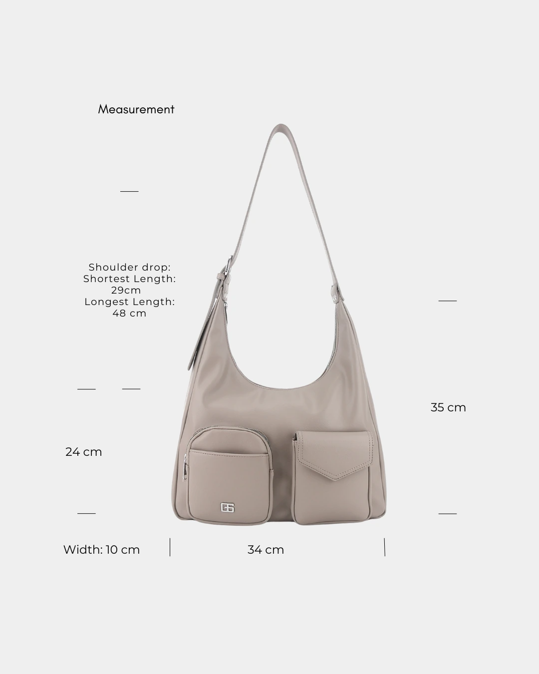 Koda Hobo Bag (Pink) - Image 7