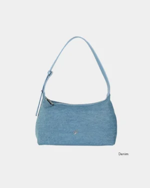 Capri Suede Shoulder Carry (Denim)