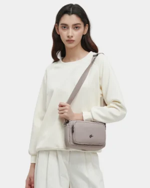 Lior Nylon Sling Bag (Rose)