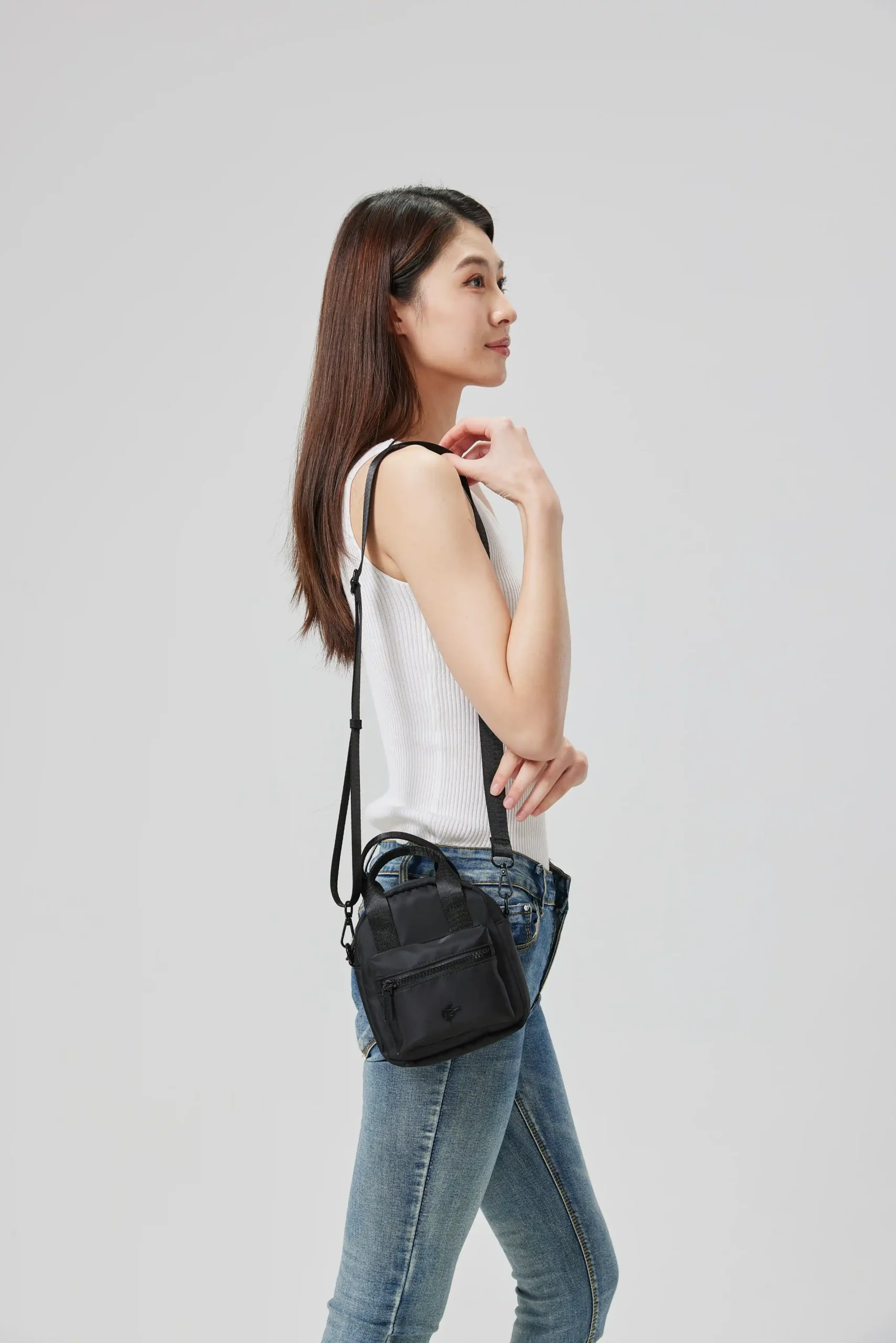 Gemma Nylon Sling Bag - Image 7