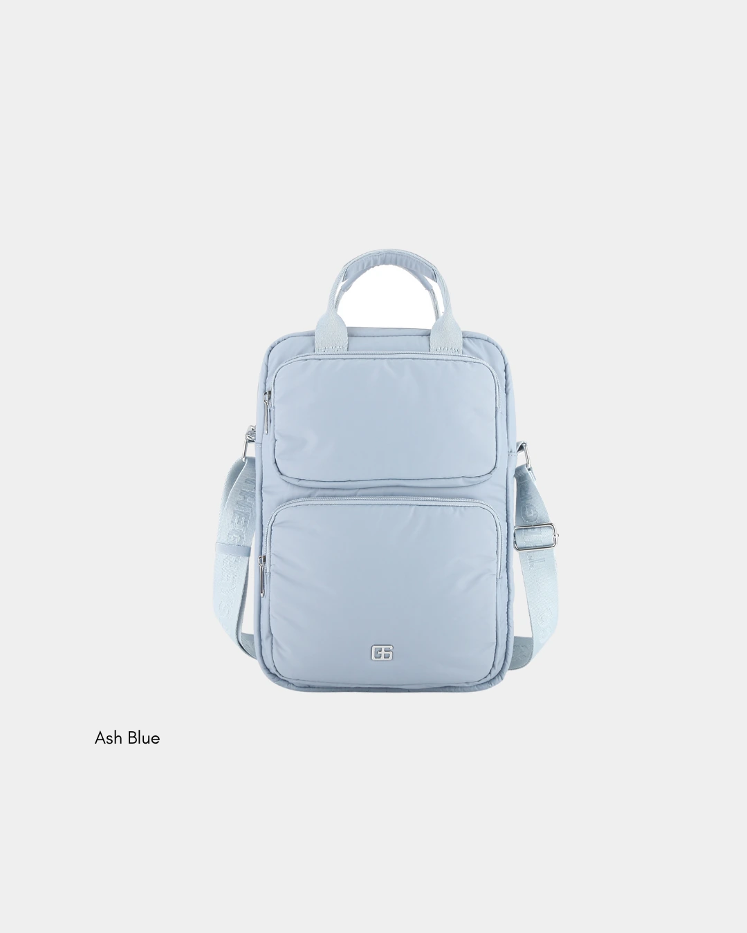 Logan Puffer Laptop Bag (Ash Blue) - Image 2