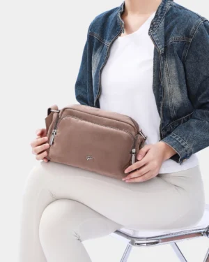 Elda Suede Sling Carry (Mocha)