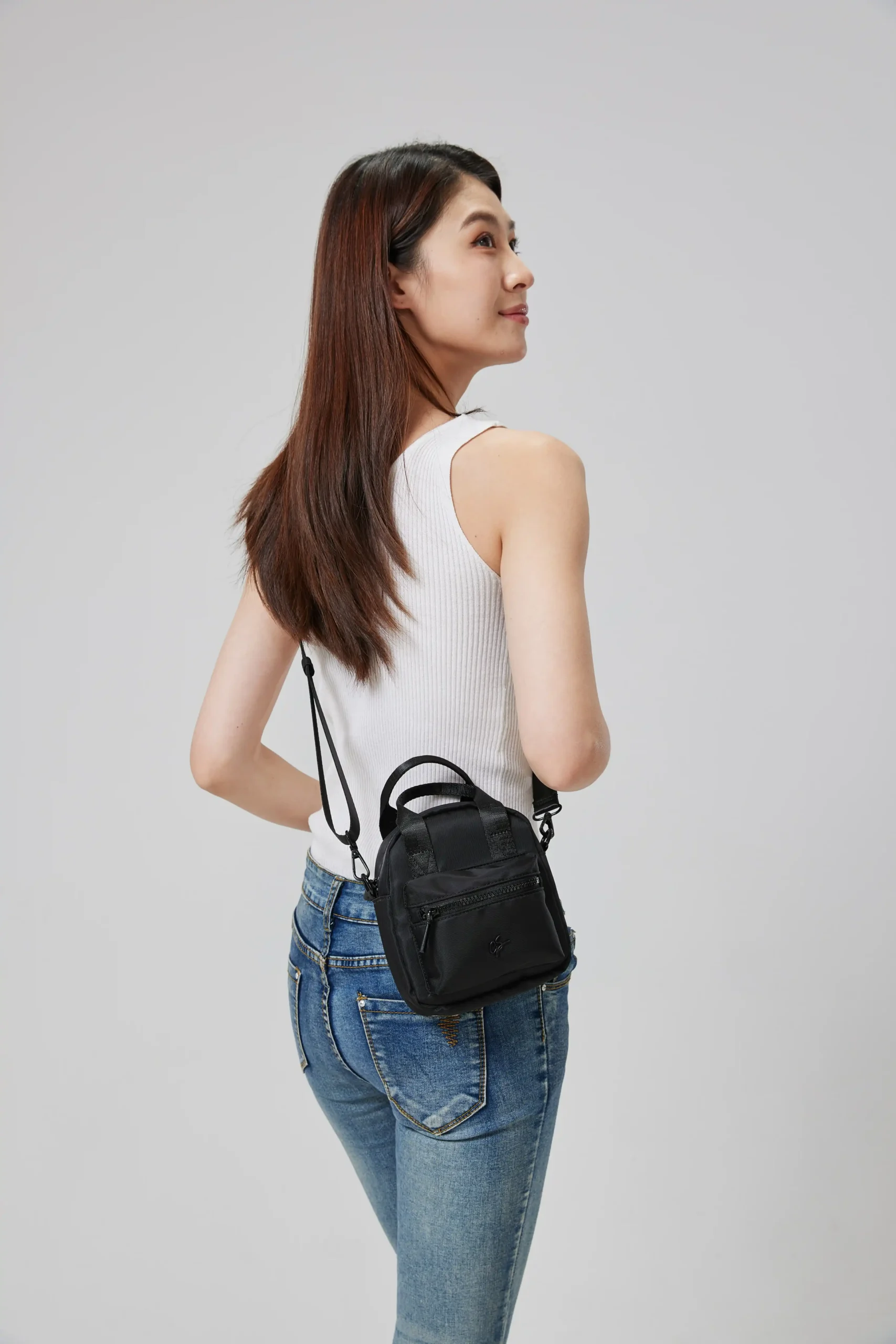 Gemma Nylon Sling Bag - Image 6