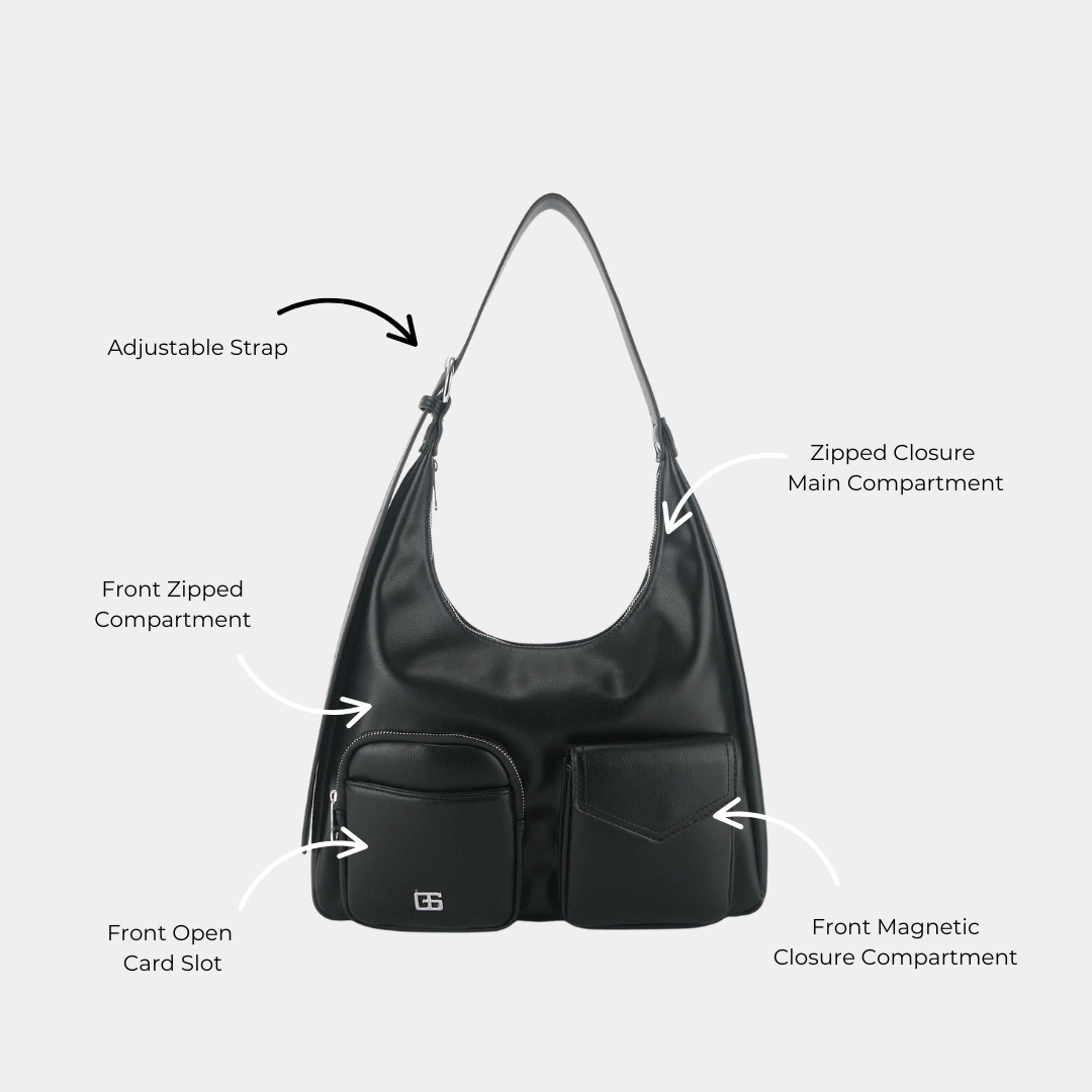 Koda Hobo Bag (Pink) - Image 6