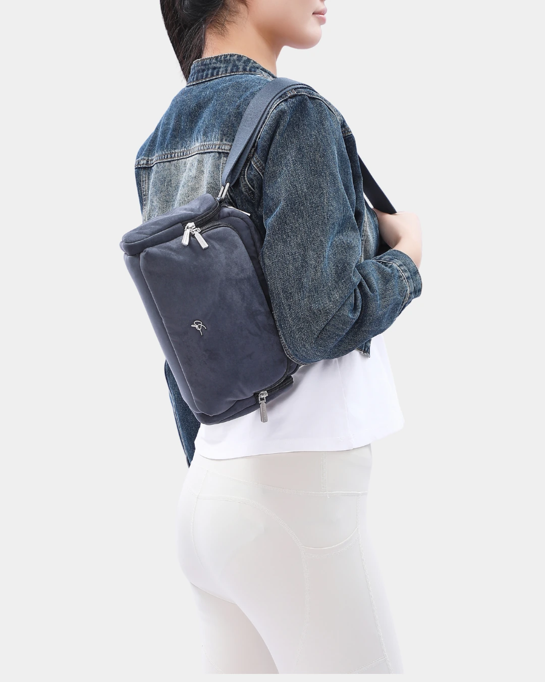 Elda Suede Sling Carry (Ocean-Navy)