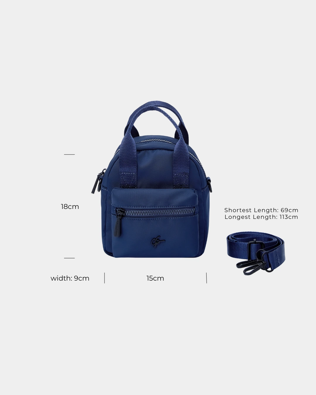 Gemma Nylon Sling Bag - Image 4