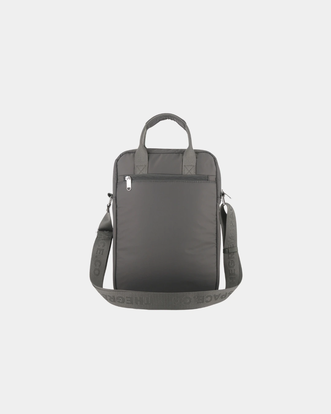 Logan Puffer Laptop Bag (Grey) - Image 3