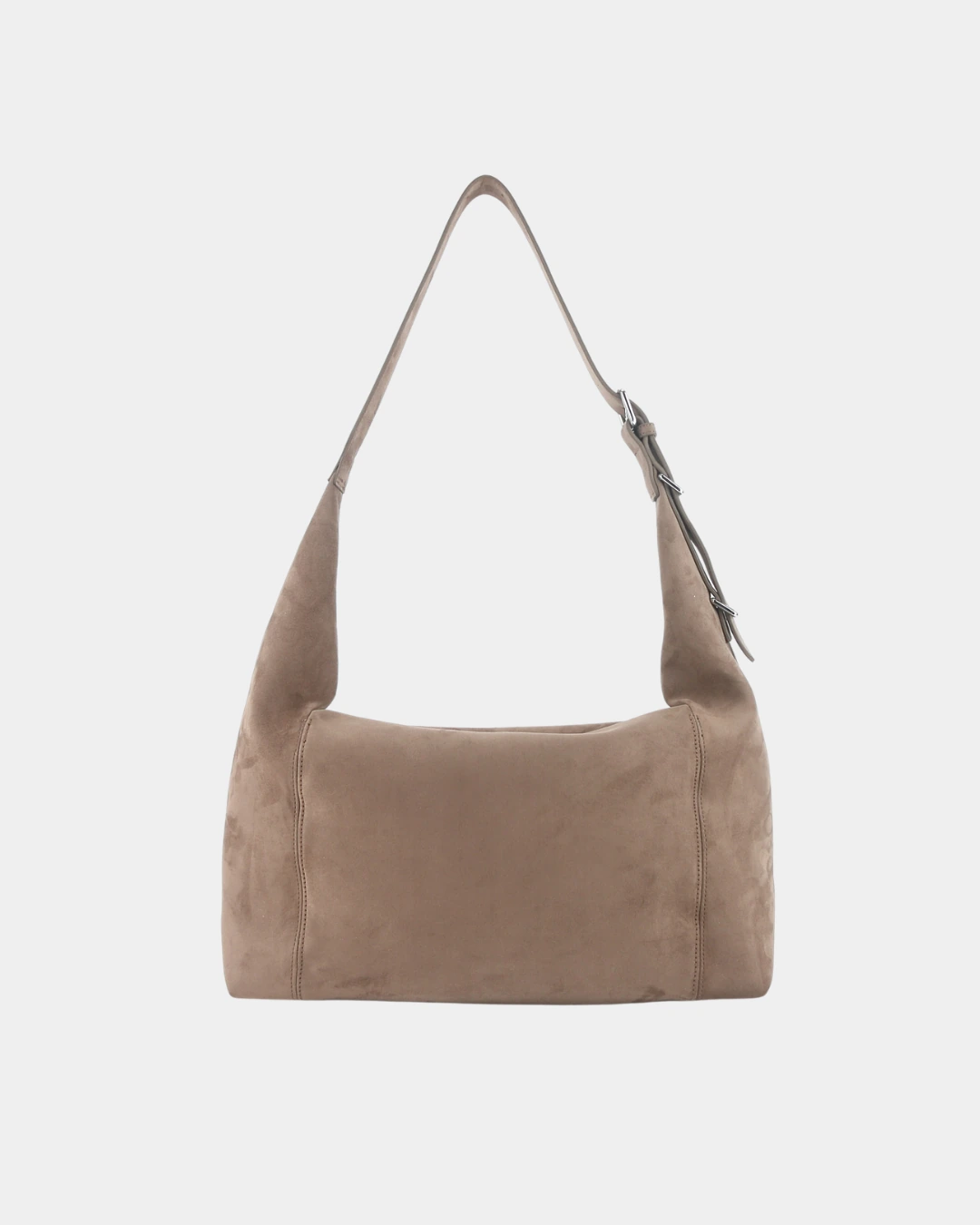 Elowen Suede Hobo Bag (Mocha) - Image 2