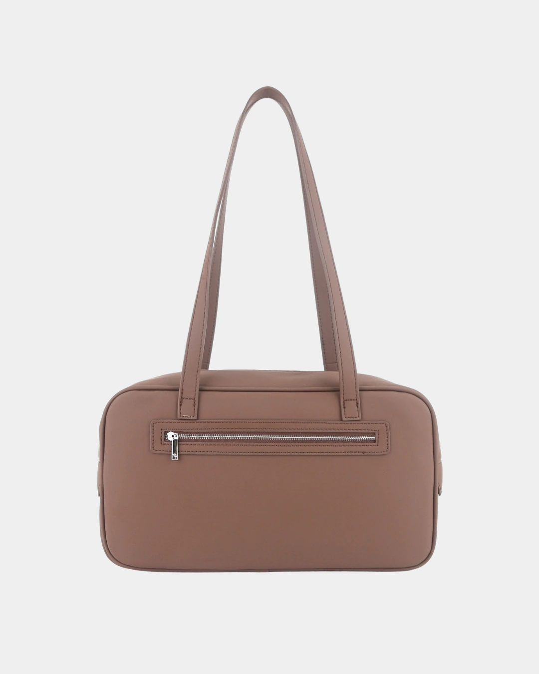 Martine 32 Baguette Shoulder Bag (Cadet Grey) - Image 9