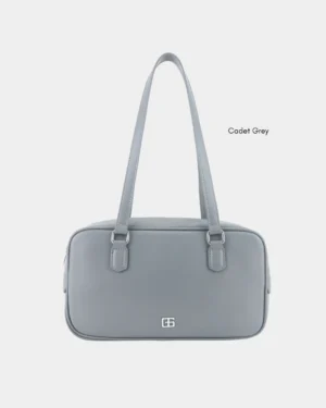 Martine 32 Baguette Shoulder Bag (Cadet Grey)
