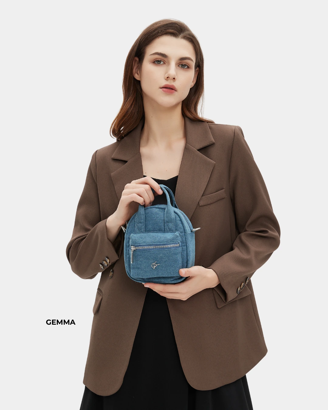 Gemma Sling Bag (Denim)