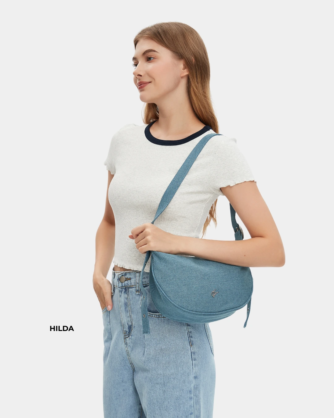 Gemma Sling Bag (Denim) - Image 13