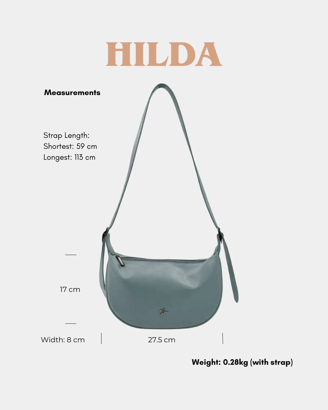 Gemma Sling Bag (Denim) - Image 11