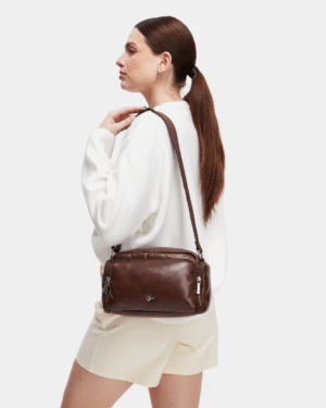 Elda Faux Leather Sling Bag